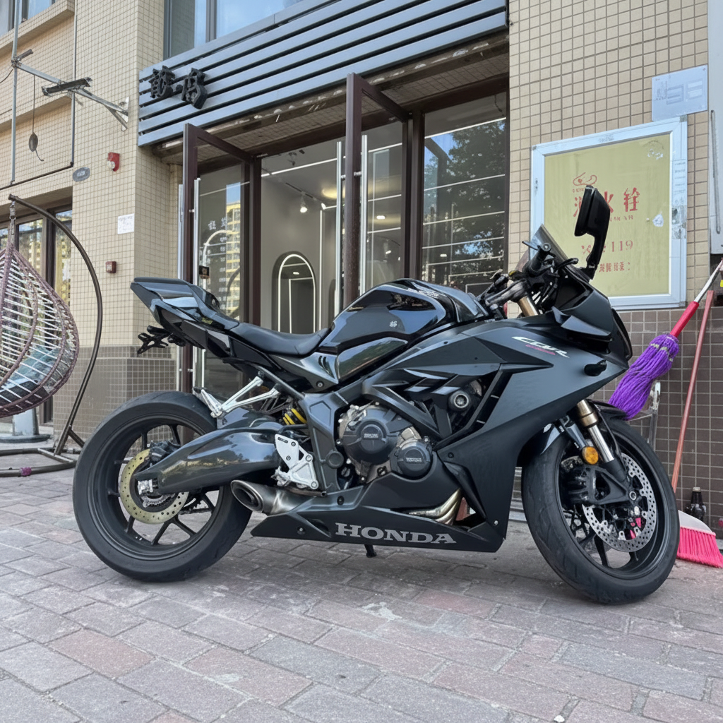 For Honda CBR650R Modified 1000RR-Style Extend Belly Pan | Lower Fairing | Fits 2019-2023 | ABS