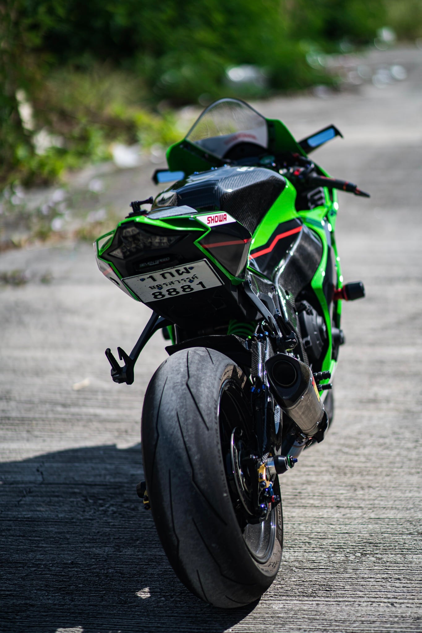 For Kawasaki ZX10R 2011-2026 Mirror Winglets with Integrated LED Turn Signals | High-Quality Dry Carbon image 5