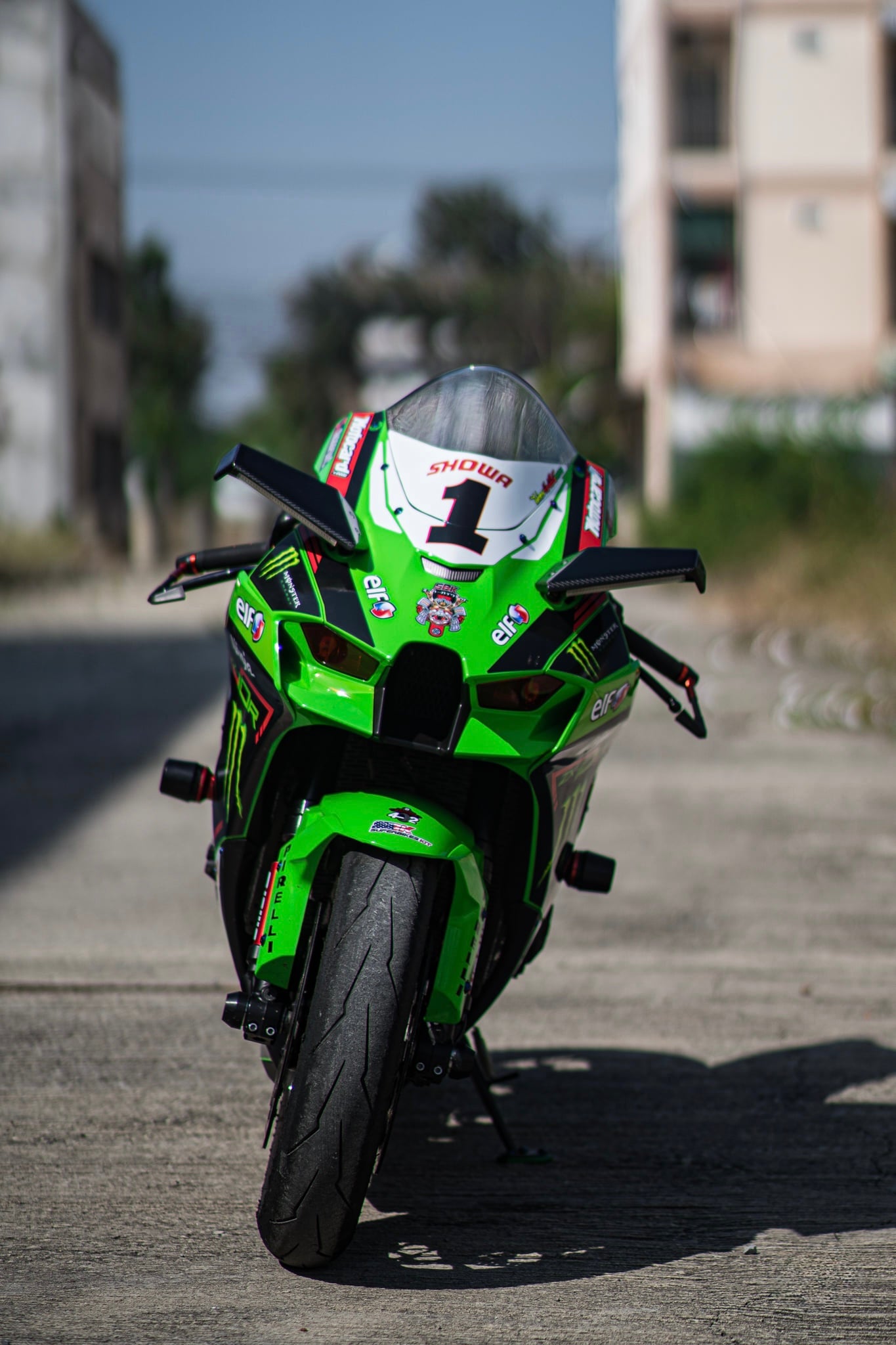 For Kawasaki ZX10R 2011-2026 Mirror Winglets with Integrated LED Turn Signals | High-Quality Dry Carbon image 3