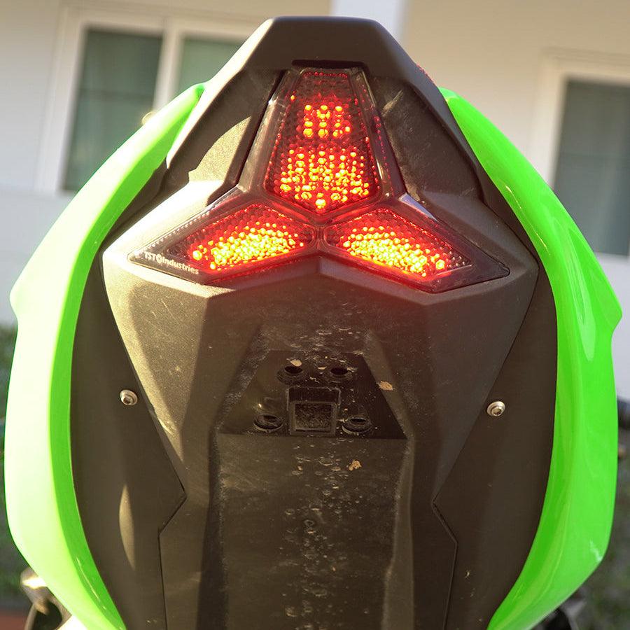 For Kawasaki ninja400 modified in ZX6R style Rear fairng No-damage image 2