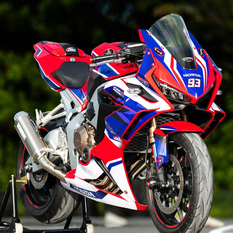 For 19-23 Honda CBR650R modified in 3R-style side fairing Winglets