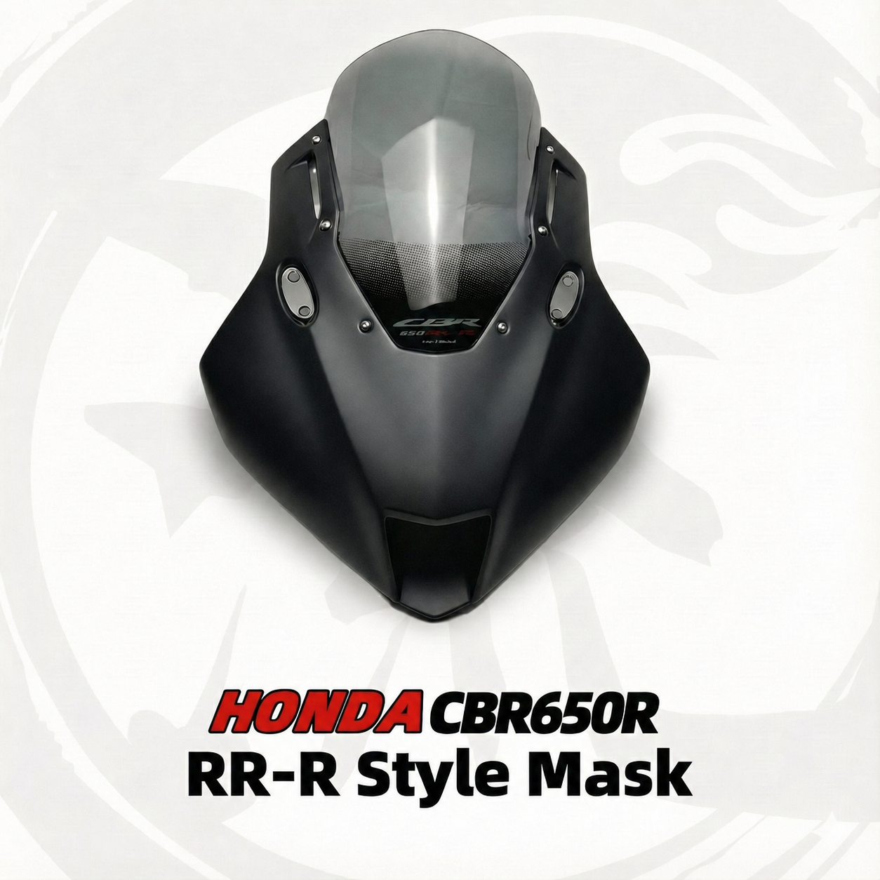 For 2024+ Honda CBR650R Modified 3R-Style Front Fairing | with Racing Windshield | Easy Installation