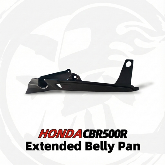 For Honda CBR500R Modified 1000RR-Style Extend Belly Pan Panel Lower Fairing Fits 2019-2023 ABS