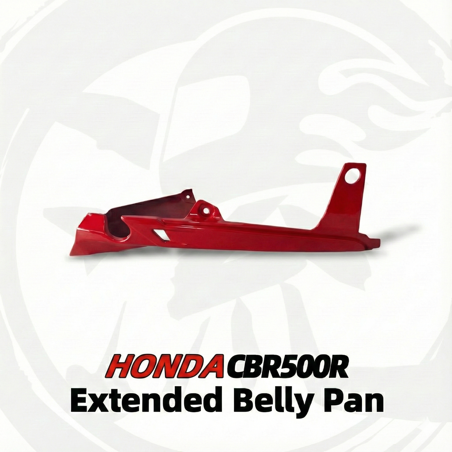 For Honda CBR500R Modified 1000RR-Style Extend Belly Pan Panel Lower Fairing Fits 2019-2023 ABS