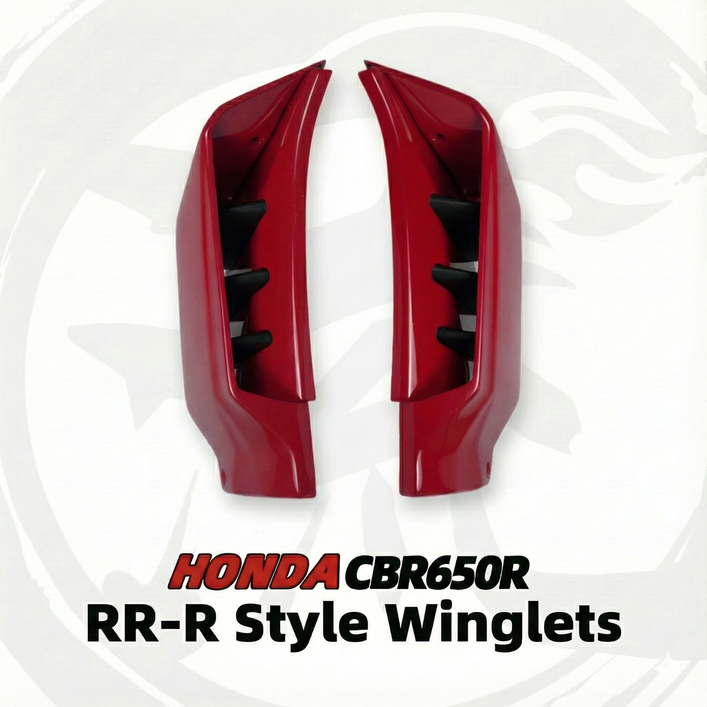 For 19-23 Honda CBR650R modified in 3R-style side fairing Winglets