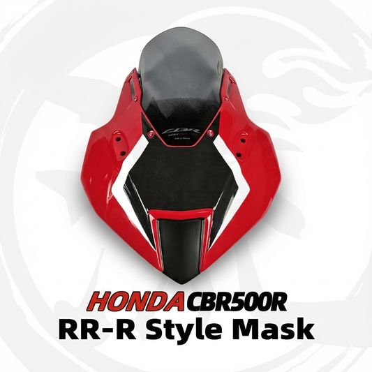 Honda CBR500R 3R-Style Front Fairing & Racing Windshield｜Fits 2019-2025｜High-Quality ABS｜No-damage