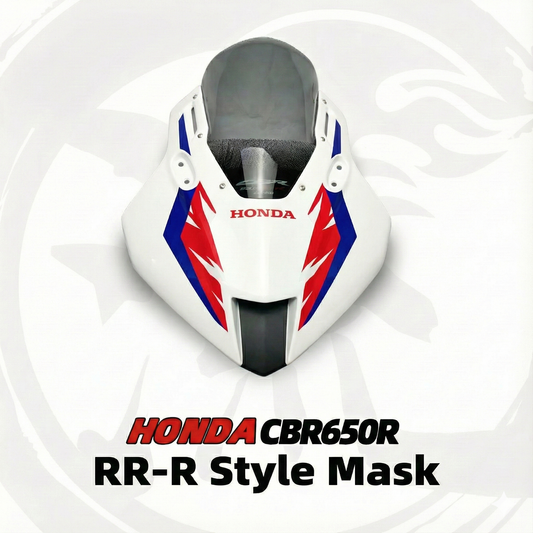 For 19-23 Honda CBR650R Modified 3R-Style Front Fairing | with Racing Windshield | No-damage install