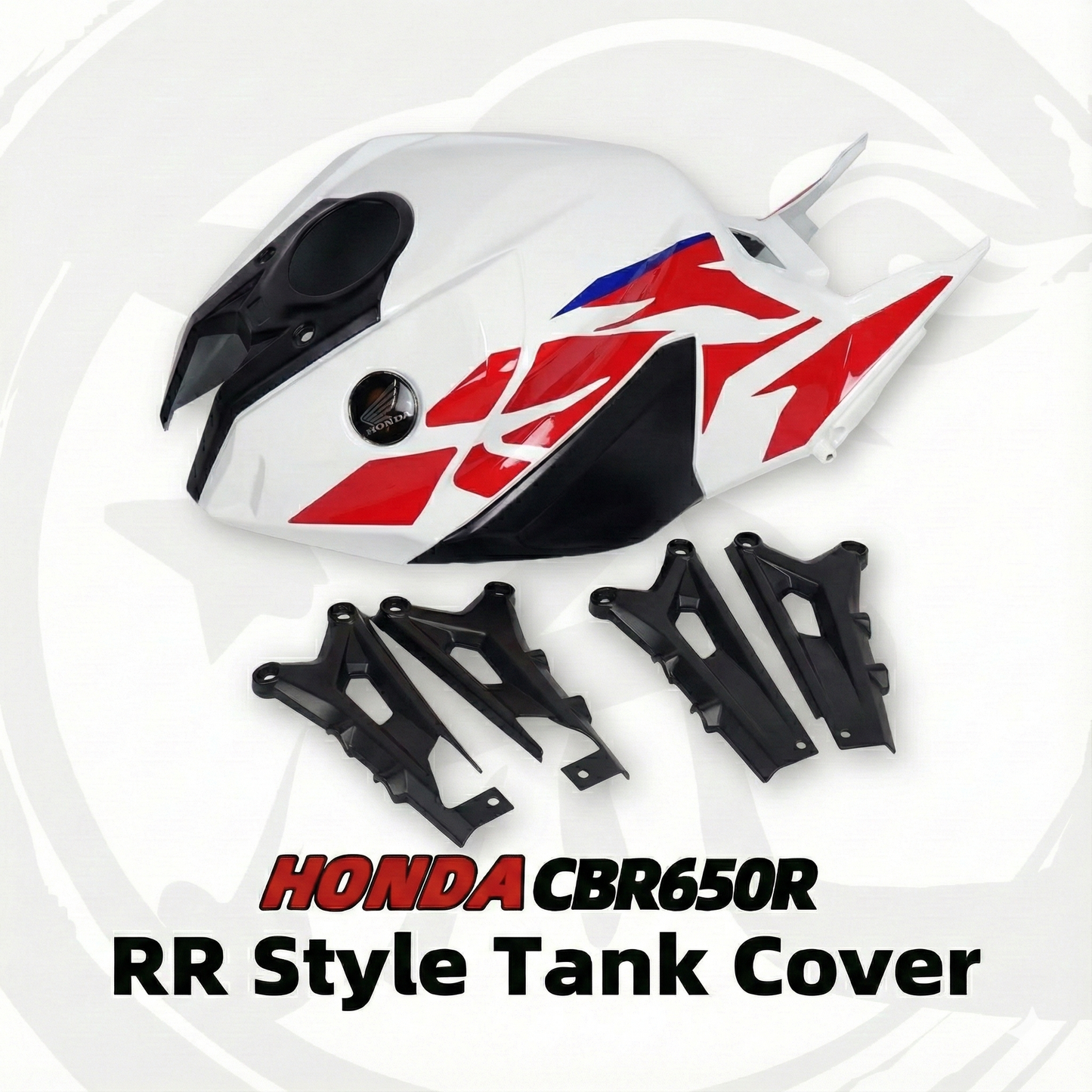 For Honda CBR650R Modified 1000RR-Style Fuel Tank Cover with Sub-frame cover | Fits 2019-2025 | ABS