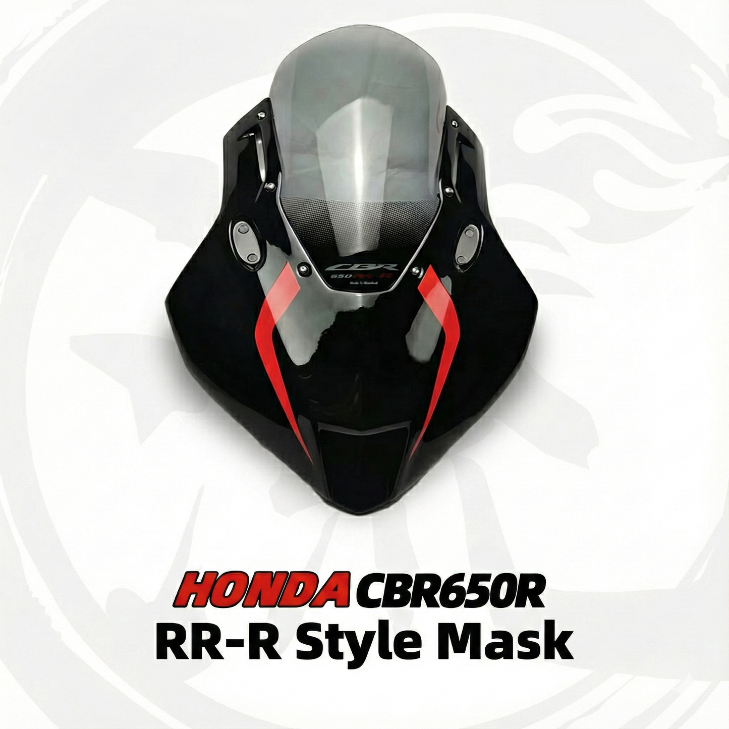 For 19-23 Honda CBR650R Modified 3R-Style Front Fairing | with Racing Windshield | No-damage install