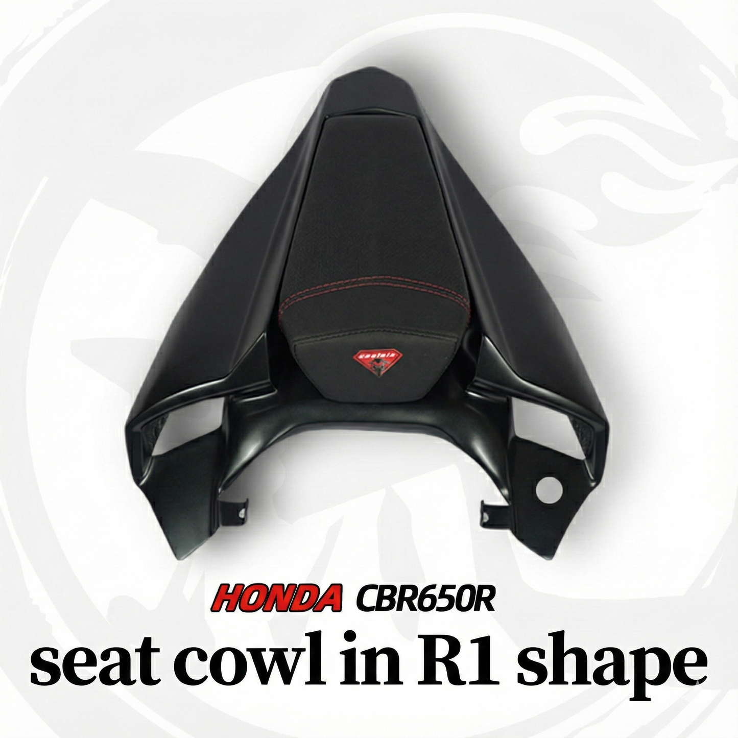 For Honda CBR650R R1-Style Seat Cowl with Tail light&Seat | High-Quality Fiberglass | No-damage image 10