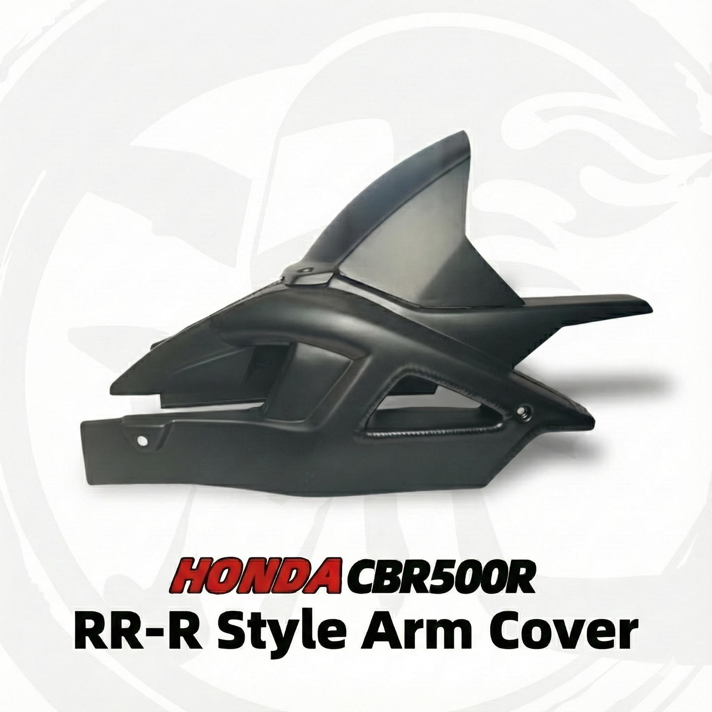 For HONDA CBR500R modified in 3R-style Swingarm Cover｜Fits 2019-2025 | ABS Material | No-damage