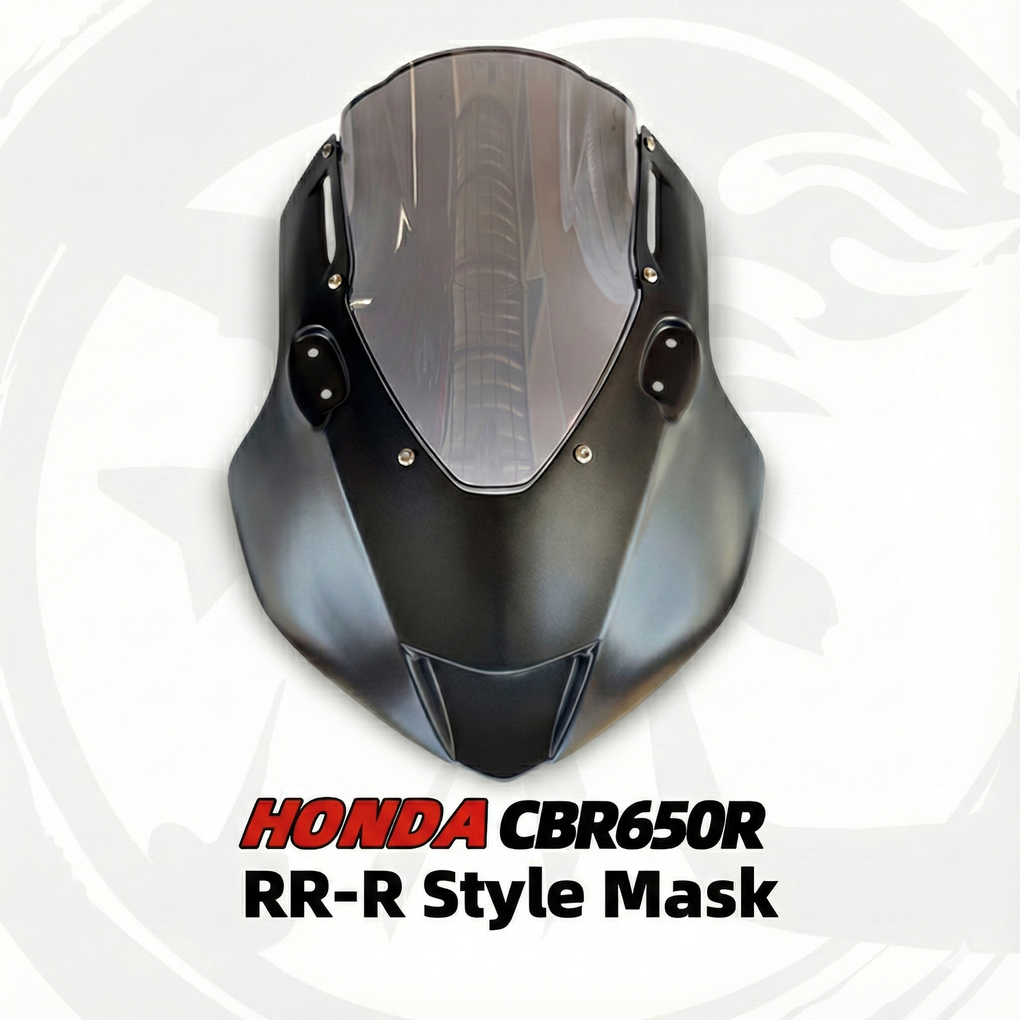 For 2024+ Honda CBR650R Modified 3R-Style Front Fairing | with Racing Windshield | No-damage image 7