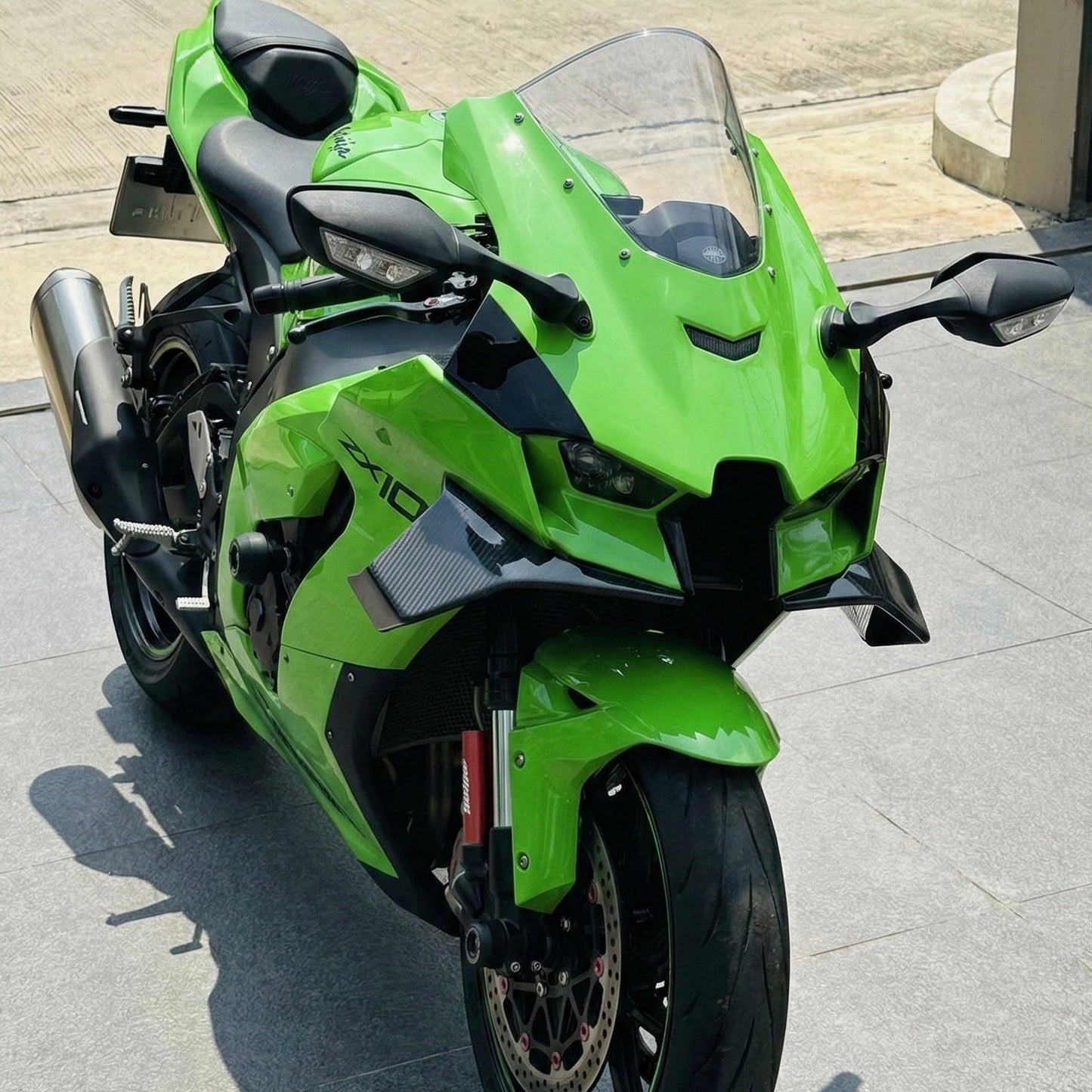 For 2021+ Kawasaki Ninja ZX-10R Pure Carbon Winglet image 10