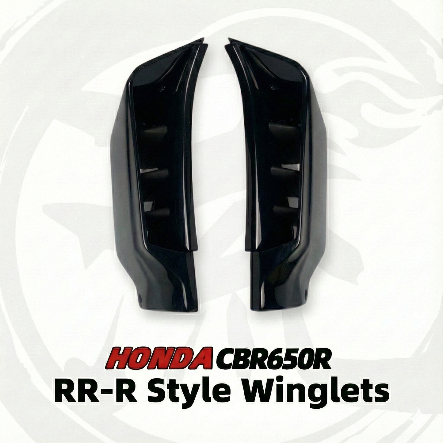 For 19-23 Honda CBR650R modified in 3R-style side fairing Winglets