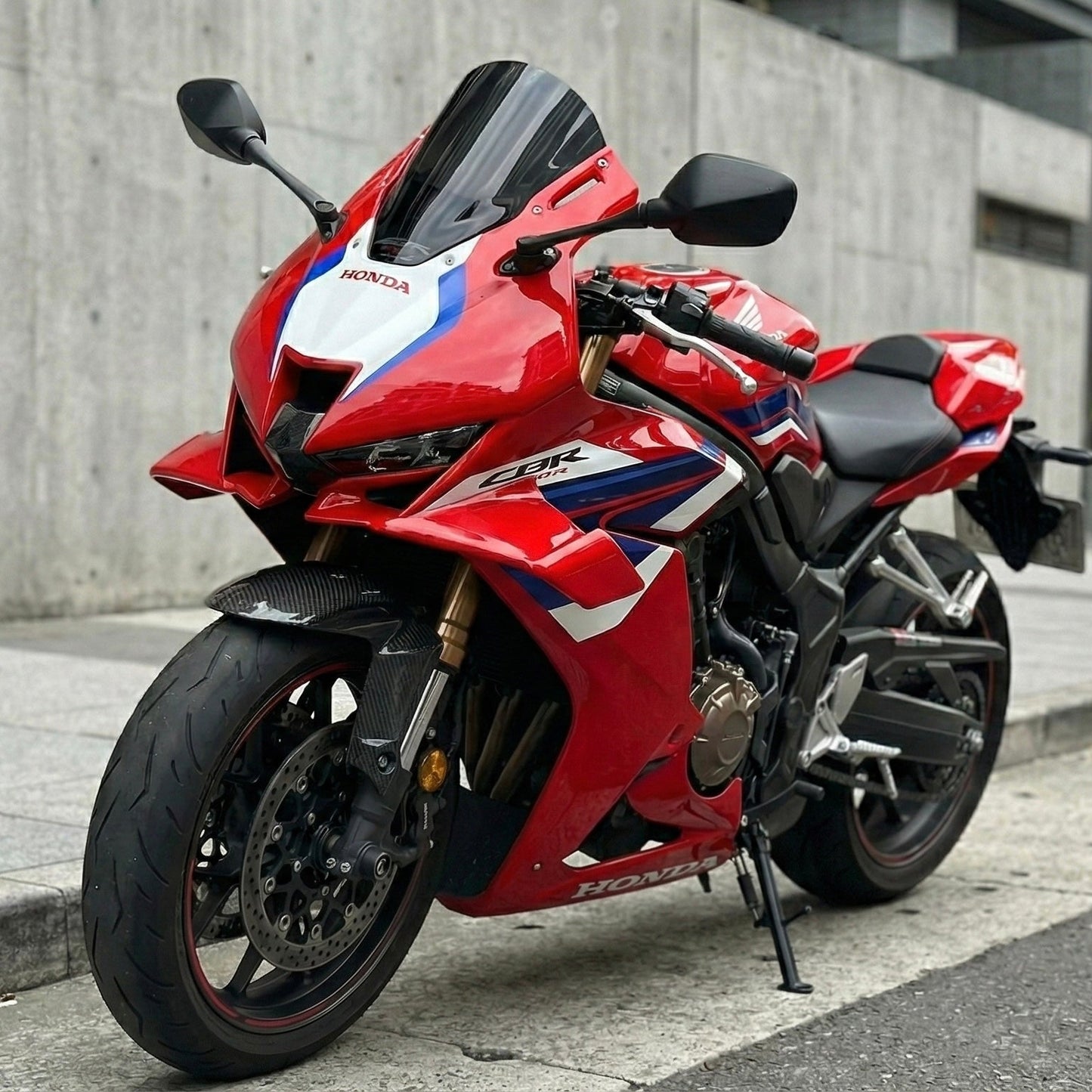 For 2024+ Honda CBR650R GP-Style Winglet Lower Spoiler