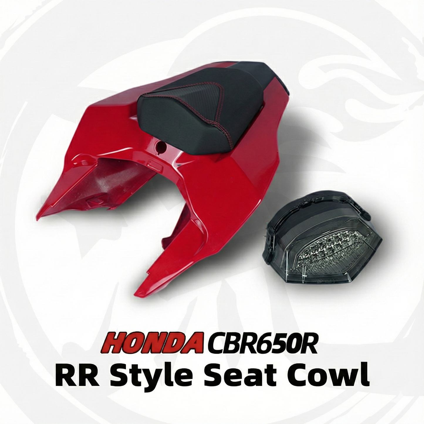 For Honda CBR650R Modified 1000RR-Style Seat Cowl｜USA Tail light｜Integrated turn signals｜Plug&Play