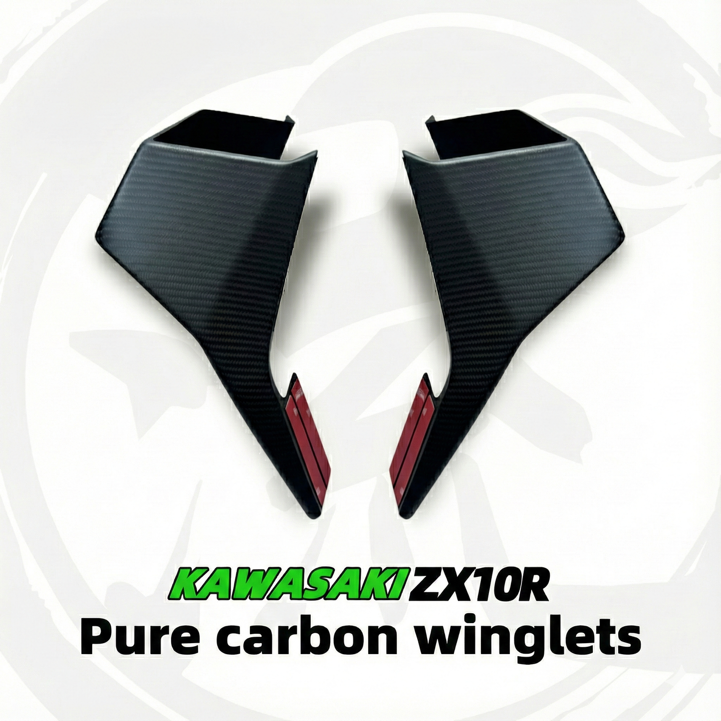 For 2021+ Kawasaki Ninja ZX-10R Pure Carbon Winglet image 7