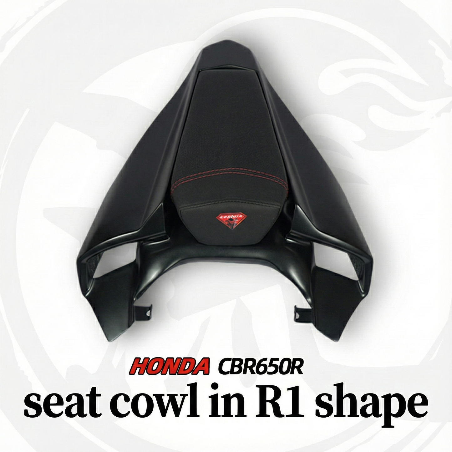 For Honda CBR650R R1-Style Seat Cowl with Tail light&Seat | High-Quality Fiberglass | No-damage image 7
