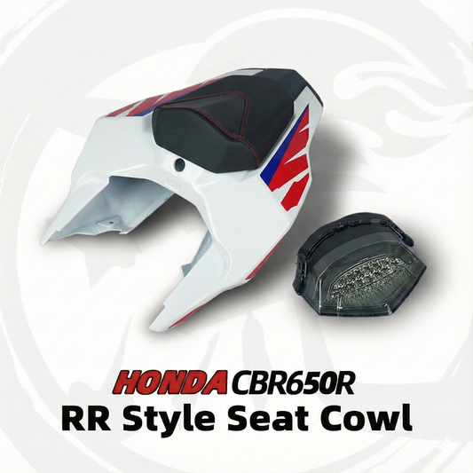 For Honda CBR650R Modified 1000RR-Style Seat Cowl｜USA Tail light｜Integrated turn signals｜Plug&Play