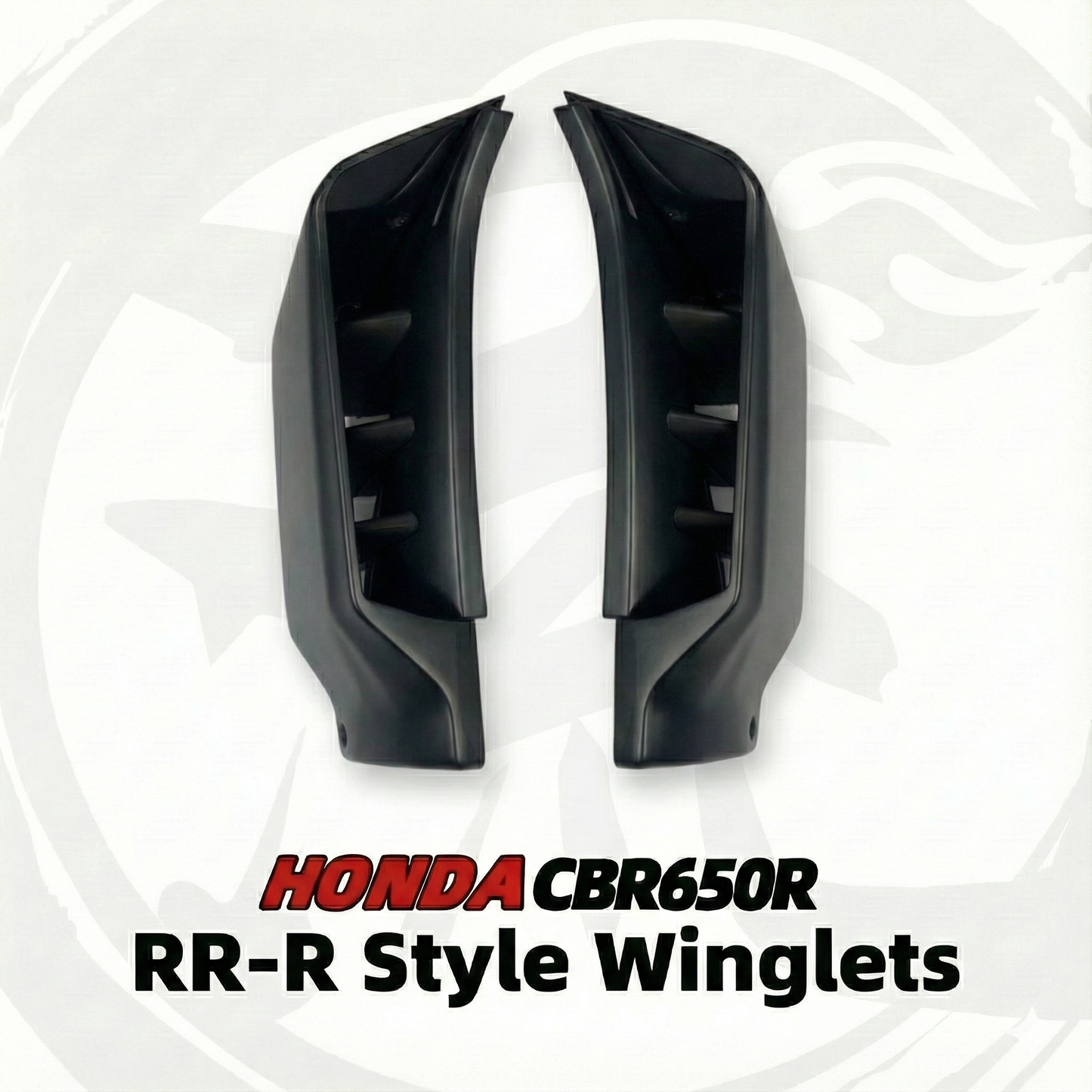 For 19-23 Honda CBR650R modified in 3R-style side fairing Winglets