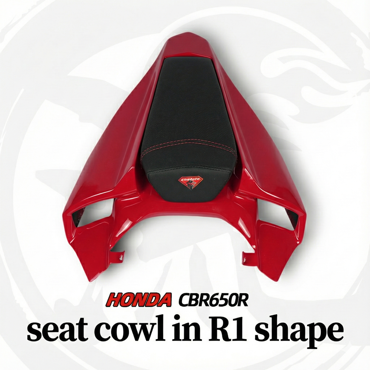 For Honda CBR650R R1-Style Seat Cowl with Tail light&Seat | High-Quality Fiberglass | No-damage image 6