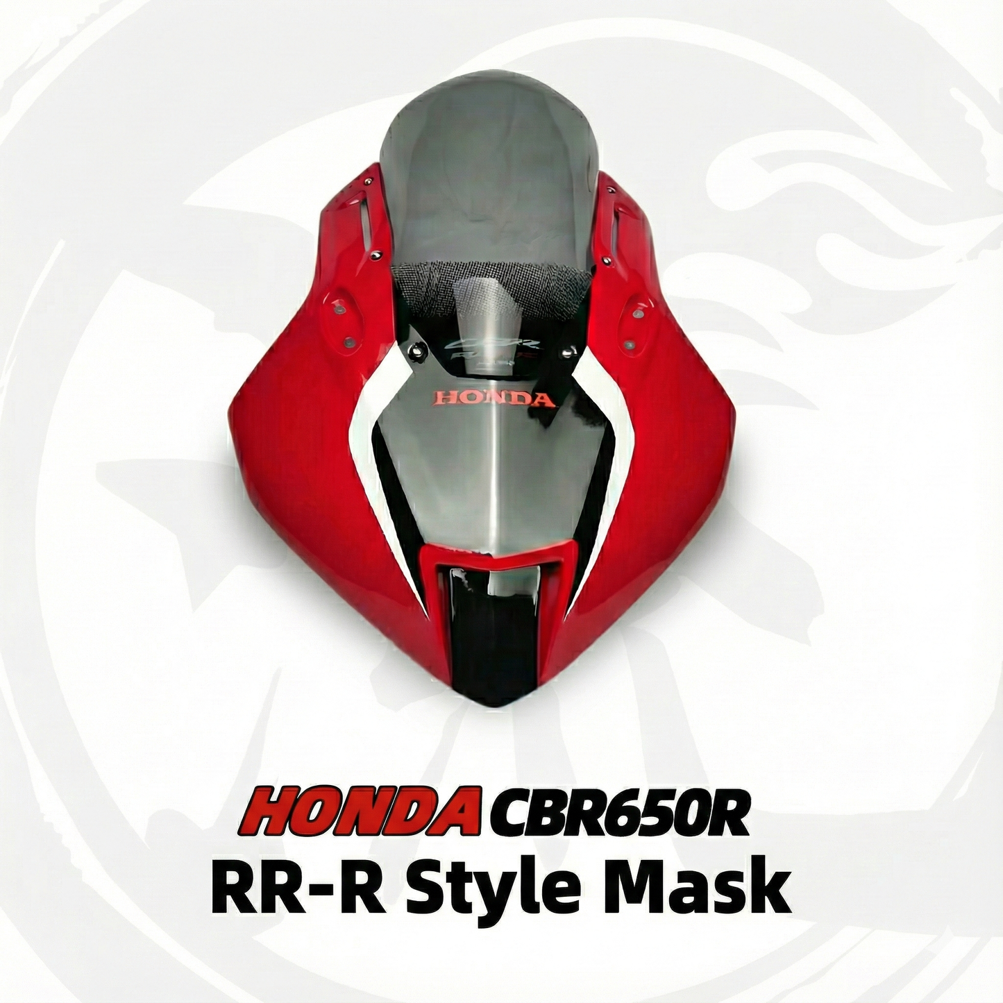 For 19-23 Honda CBR650R Modified 3R-Style Front Fairing | with Racing Windshield | No-damage install