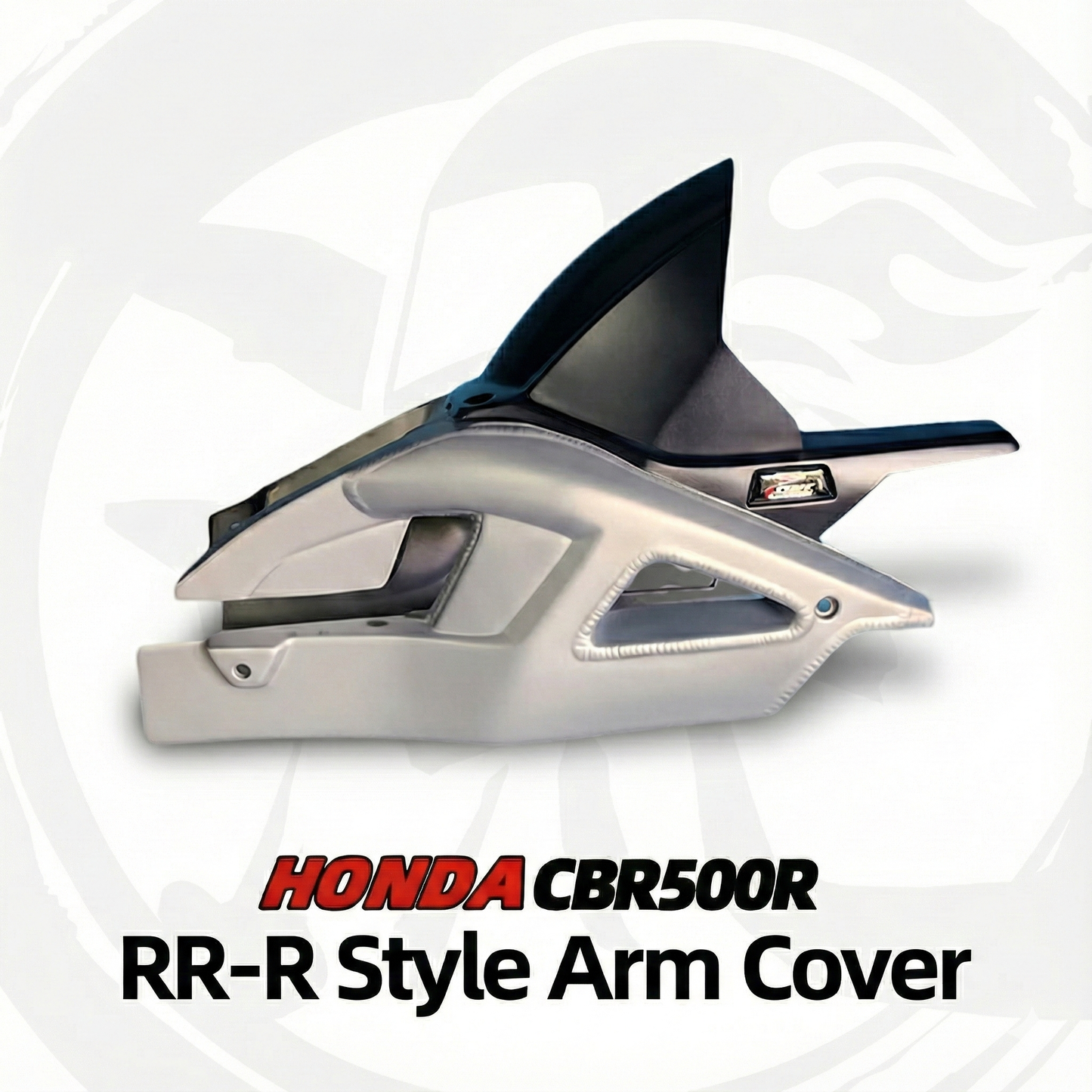 For HONDA CBR500R modified in 3R-style Swingarm Cover｜Fits 2019-2025 | ABS Material | No-damage