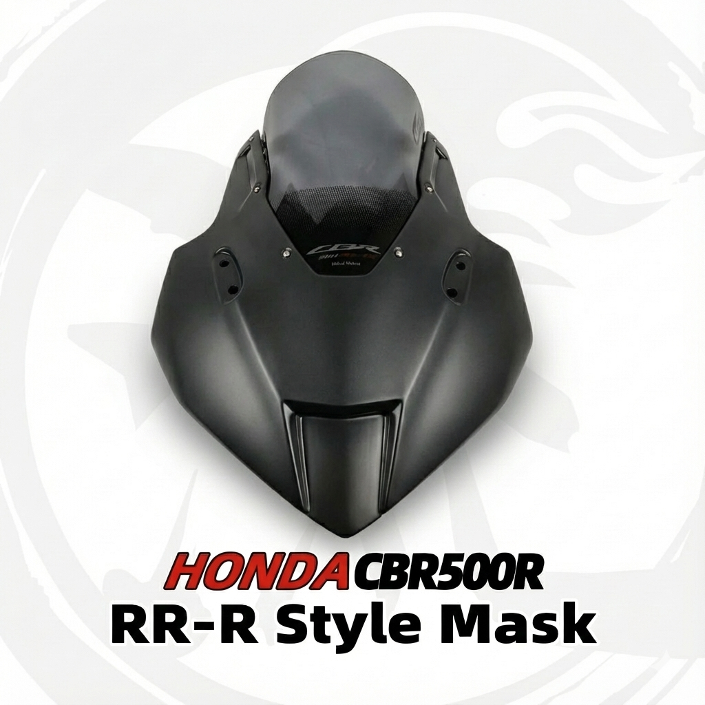 Honda CBR500R 3R-Style Front Fairing & Racing Windshield｜Fits 2019-2025｜High-Quality ABS｜No-damage