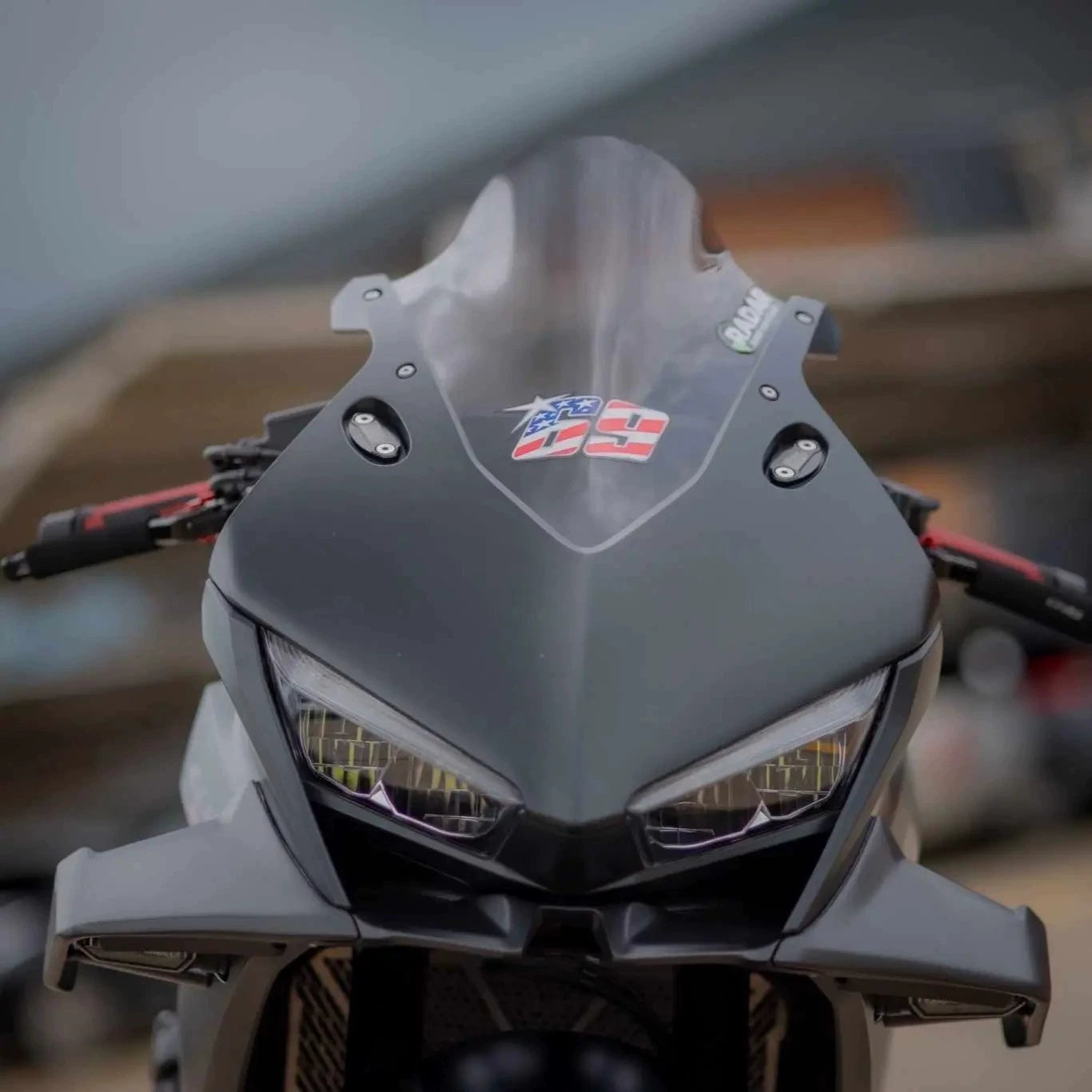 For 2024+ Honda CBR650R GP-Style Winglet Lower Spoiler