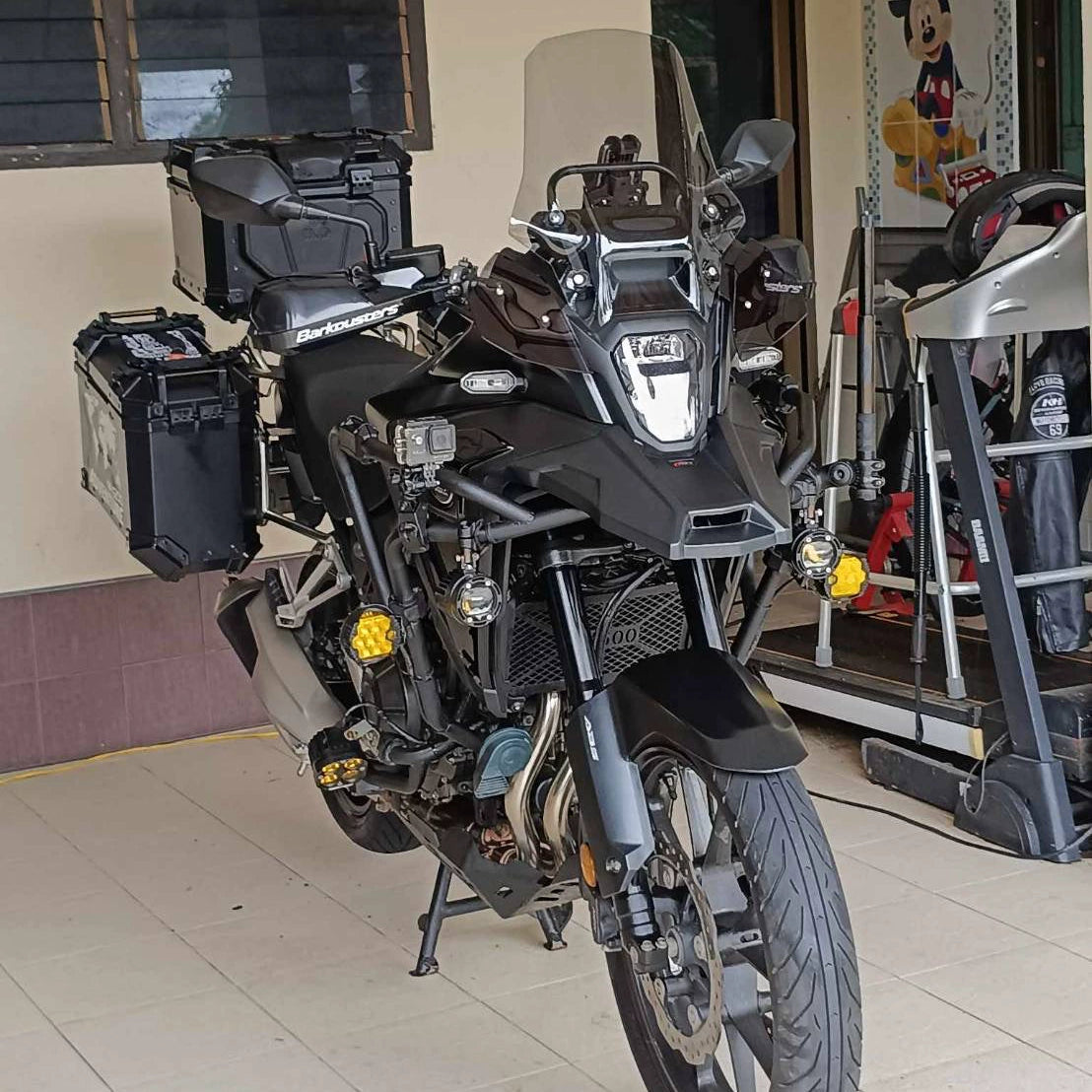 NX400 / NX500 Large Touring Windscreen Kit｜Thai Made｜Anti-Wind｜Stable｜Upgrade