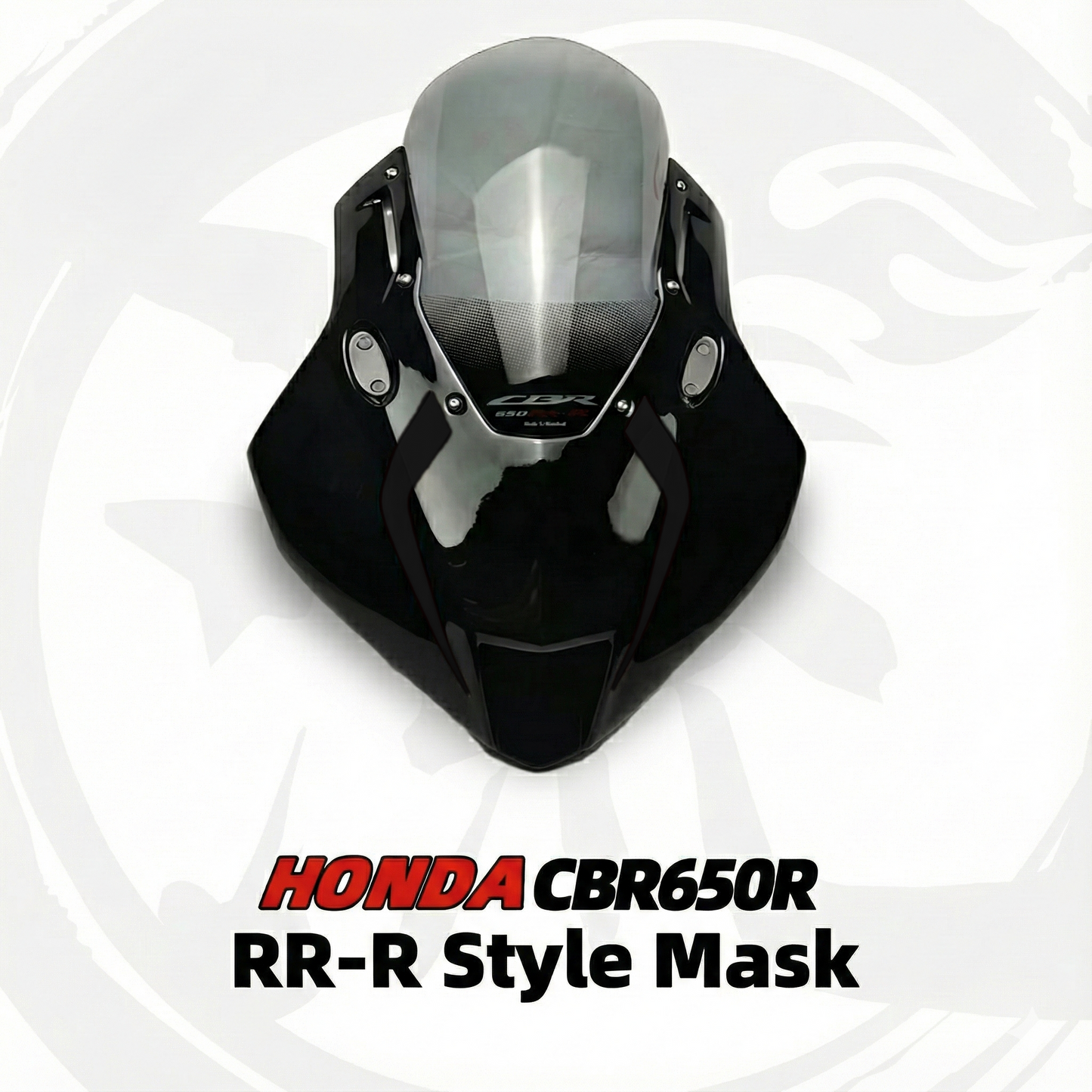 For 2024+ Honda CBR650R Modified 3R-Style Front Fairing | with Racing Windshield | Easy Installation