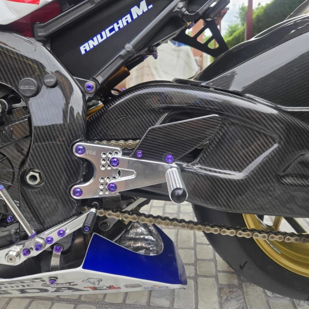 For Honda CBR1000RR-R Modified Racing Rearsets｜Multiple positions adjustable