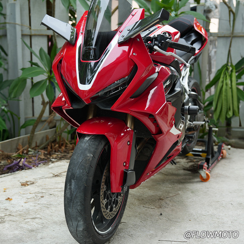 For Honda CBR650R Modified RR-Style Front Fender | Integrated caliper radiator | Fits 2019-2025
