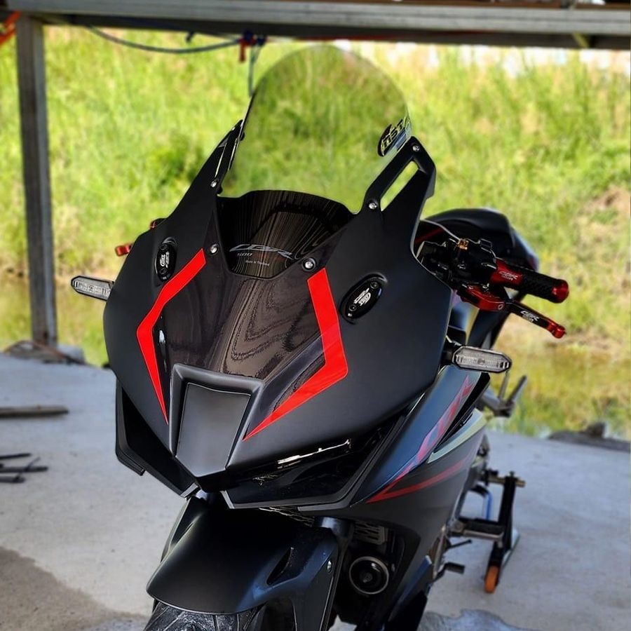 Honda CBR500R 3R-Style Front Fairing & Racing Windshield｜Fits 2019-2024｜High-Quality ABS｜No-damage