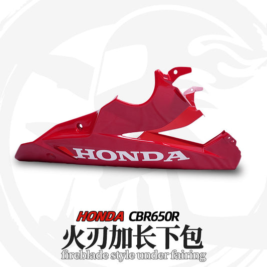 For Honda CBR650R Modified 1000RR-Style Extend Belly Pan | Lower Fairing | Fits 2019-2023 | ABS