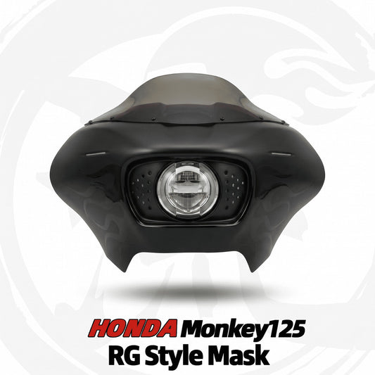 For Honda Monkey125 modified Harley-Davidson RG Style Mask and Windshield - RG Style Mask image 1