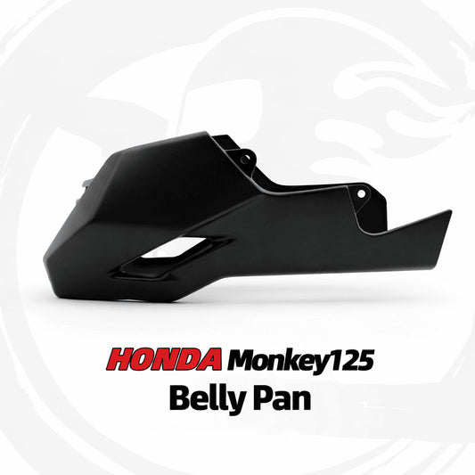 For Honda Monkey125 modified Harley-Davidson Style Lower Fairing | Belly Pan - Belly Pan image 1