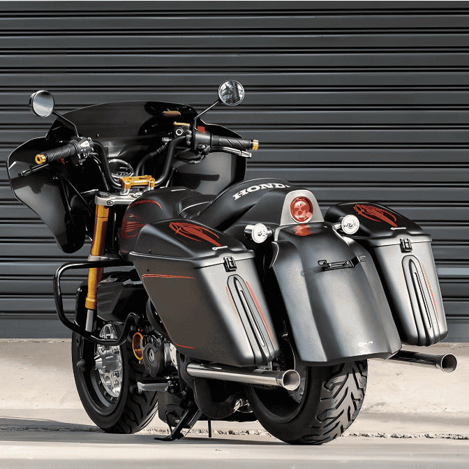 For Honda Monkey125 modified Harley-Davidson Style Side Covers (L&R) image 4
