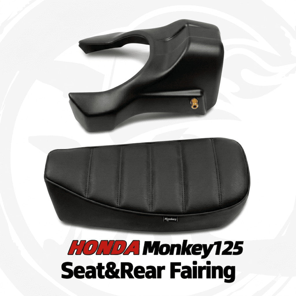 For Honda Monkey125 modified Harley-Davidson Style Seat & Rear Fairing image 10