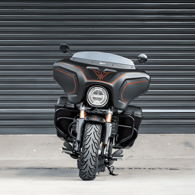 For Honda Monkey125 modified Harley-Davidson Style Front Shock Cover image 8