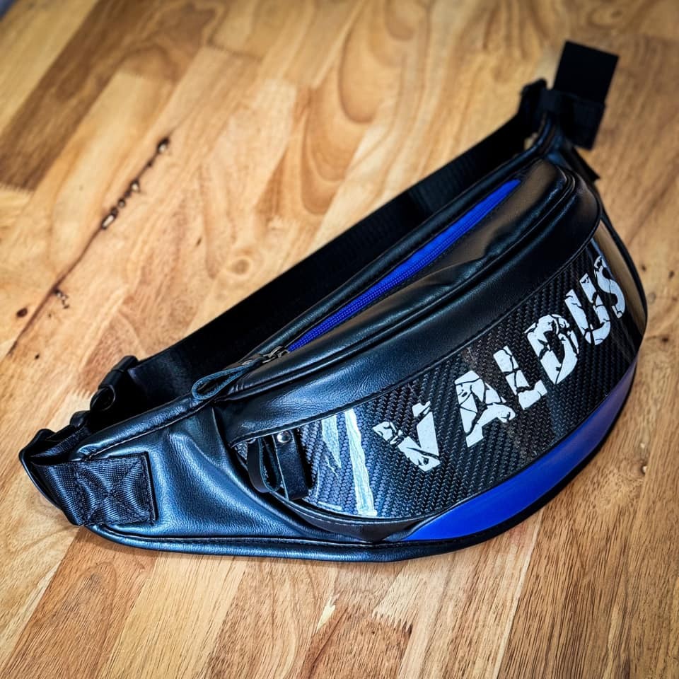 Valdus Motorcycle Rider Backpack｜Waist Bag｜Premium Leather Carbon Fiber｜High-Quality Riding Gear