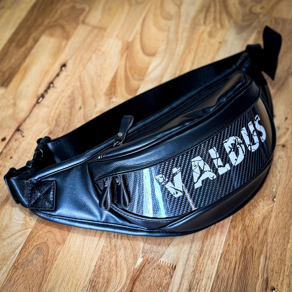 Valdus Motorcycle Rider Backpack｜Waist Bag｜Premium Leather Carbon Fiber｜High-Quality Riding Gear
