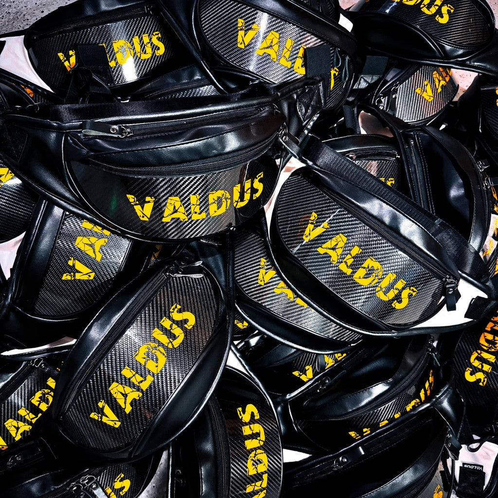 Valdus Motorcycle Rider Backpack｜Waist Bag｜Premium Leather Carbon Fiber｜High-Quality Riding Gear