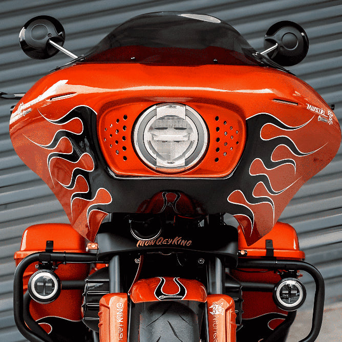 For Honda Monkey125 modified Harley-Davidson RG Style Full Fairing kit image 8