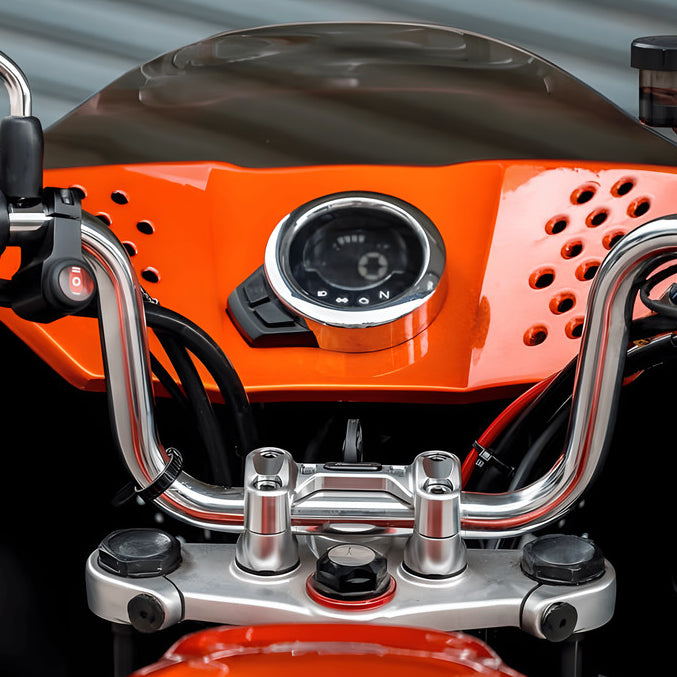 For Honda Monkey125 modified Harley-Davidson RG Style Mask and Windshield image 3
